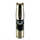 Garrafa Térmica Gato Cheshire Em Inox Alto Brilho 350ml