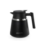 Garrafa Térmica Geisha Aço Inox Preto 1L com Botão Dupla Parede Mantém Quente 12h Frio 24h Design Vintage Termopro Garrafa Térmica Geisha Aço Inox Preto 1L com Botão Dupla Parede Mantém Quente 12h Frio 24h Design Vintage Termopro