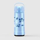 Garrafa Térmica GLT Pressão 1L Folhas Azul Ice Invicta Garrafa Térmica GLT Pressão 1L Folhas Azul Ice Invicta