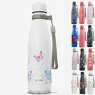 Garrafa Térmica Gocase URBAN Original 500ml Estampas Cor:Aquarela Borboletas - Branca
