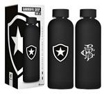Garrafa térmica grip 500ml emborrachado botafogo