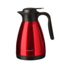Garrafa Térmica Hauskraft Inox vermelha s/amp - 1 Litro
