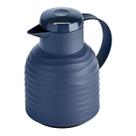 Garrafa termica hermetica samba quick press azul emsa 1 litro