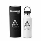 Garrafa termica hydra 500ml academia corrida frase essencial - Brasfoot Presentes
