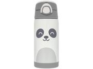 Garrafa Termica Infantil com Canudo GUMY 400ML OFF White Buba