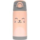 Garrafa Termica Infantil com Canudo GUMY 400ML Pessego Buba
