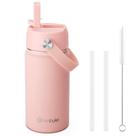 Garrafa Térmica Infantil Fimibuke - 420ml em Aço Inoxidável Garrafa Térmica Infantil Fimibuke - 420ml em Aço Inoxidável