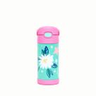Garrafa Térmica Infantil Funtainer 355ml Thermos Jardim das Flores
