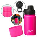 Garrafa Térmica Infantil Inox 350ml com Capa Protetora