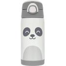 Garrafa Térmica Infantil Parede Dupla Gumy Off White Buba