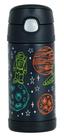 Garrafa térmica infantil thermos f401 astronauta preta 355ml Garrafa térmica infantil thermos f401 astronauta preta 355ml