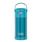 Garrafa Térmica Infantil Thermos Funtainer 12oz (350ml) - Teal com Canudo