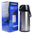 Garrafa Térmica Inox 1,9l Exclusiva - Soprano Cor Preto/Inox