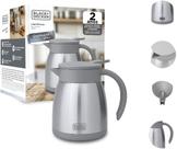 Garrafa Térmica Inox 500ml Black+Decker Liquitherm Gourmand Gris