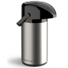 Garrafa Térmica Inox 600ML Verona Pressão Unitermi Garrafa Pequena Café Chá Garrafa Térmica Inox 600ML Verona Pressão Unitermi Garrafa Pequena Café Chá
