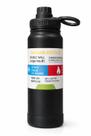 Garrafa Térmica Inox 800ml Base Silicone Antivazamento Boca Larga com Filtro, Base AntiRisco e Alça Tripé