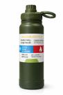 Garrafa Térmica Inox 800ml Base Silicone Brinde Antivazamento Boca Larga com Filtro, Base AntiRisco e Alça Magnética Compatível com Capinhas Magnétic