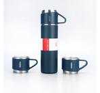 Garrafa Térmica Inox a Vácuo 500ml com 3 Xícaras