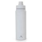 Garrafa Térmica Inox Academia 800ml Ysla Branca Alma Genius