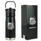 Garrafa Térmica Inox Alça Canudo Bico 650ml - Santos