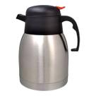 Garrafa Térmica Inox Café Água Quente Frio Com Válvula Trava Garrafa Térmica Inox Café Água Quente Frio Com Válvula Trava