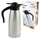 Garrafa Térmica Inox Café Parede Dupla Com Alça Botão 1,5L Garrafa Térmica Inox Café Parede Dupla Com Alça Botão 1,5L