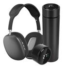 Garrafa térmica inox inteligente com visor led de 500ml e Fone Pro 9 bluetooth Garrafa térmica inox inteligente com visor led de 500ml e Fone Pro 9 bluetooth