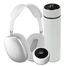 Garrafa térmica inox inteligente com visor led de 500ml e Fone Pro 9 bluetooth