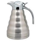 Garrafa Térmica Inox Muller Prata Ampola de Vidro 1,2 Litro