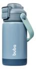 Garrafa Térmica Inox Parede Dupla Bico Ou Canudo 360ml Azul Buba Garrafa Térmica Inox Parede Dupla Bico Ou Canudo 360ml Azul Buba
