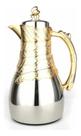 Garrafa Térmica Inox Prata Dourado Estilo Árabe La Francesa