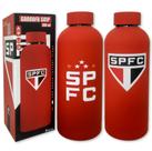 Garrafa Térmica Inox São Paulo F.C. Emborrachada Oficial 500ml
