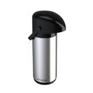 Garrafa Térmica Inox Verona 1L com Pressão e Ampola de Vidro Garrafa Térmica Inox Verona 1L com Pressão e Ampola de Vidro