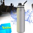 Garrafa Térmica Inoxidável 1L Conserva Bebida Quente ou Fria 070 Garrafa Térmica Inoxidável 1L Conserva Bebida Quente ou Fria 070
