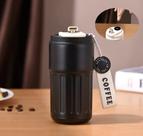 Garrafa térmica inteligente com temperatura LED digital, caneca de água portátil, copo de café Garrafa térmica inteligente com temperatura LED digital, caneca de água portátil, copo de café