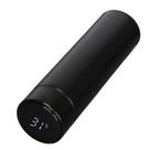 Garrafa Térmica Inteligente Indicador Sensor Temperatura Preto Garrafa Térmica Inteligente Indicador Sensor Temperatura Preto