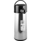 Garrafa Térmica Invicta 1,8 Litro Aço Inoxidável Ampola De Vidro 196 Mm X 147 Mm X 385 Mm Alça Garrafa Térmica Invicta 1,8 Litro Aço Inoxidável Ampola De Vidro 196 Mm X 147 Mm X 385 Mm Alça