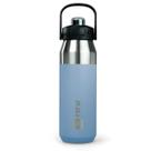 Garrafa Térmica Isomax 1L em Aço Inox Azul Claro 301358-AZCL Nautika