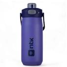 Garrafa Térmica Isomax Color 550ml Nautika Azul Inox Parede Dupla Bebidas Geladas por 24h e Quentes por 8h NTK