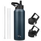 Garrafa Térmica Konokyo 1,2 L em Aço Inoxidável Azul-Marinho