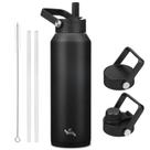 Garrafa Térmica Konokyo 1,2 L em Aço Inoxidável Preto