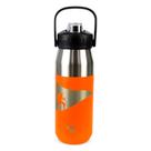 Garrafa Térmica Legendarios Laranja Isomax 750ml Aço Inox Original