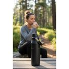 Garrafa Térmica Leve 1.1L Rápido Fluxo - Matte Black