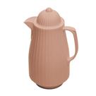 Garrafa Térmica Lyor Mini Bambude Plástico Bege 400ml