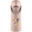 Garrafa térmica magic pump 1l nude floral termolar 8790nfl