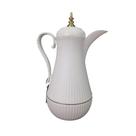 Garrafa térmica mb home marie premium em abs dourada/branca 14680