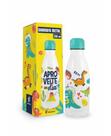 Garrafa térmica metal neo 350ml - aproveite seu dia - brasfoot