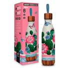 Garrafa Termica Metal Neo 500ml Fly Cactus Flower