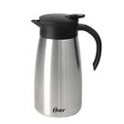 Garrafa Térmica Oster Casselbeck 1L Aço Inox, Mantém Quente 6h, Frio 12h e Tampa com Alça Resistente