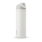 Garrafa Térmica Owala Freesip De 24 Onças E 710 Ml De Aço Inoxidável Color Shy Marshmallow Marshmallow Tímido